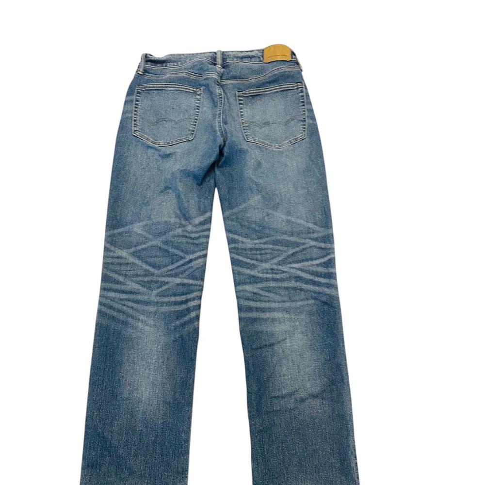 American Eagle Straight Denim Jeans Bundle - Light & Dark Wash Pair Mens 31x32 - Picture 10 of 15